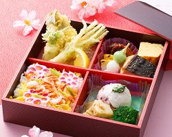 【ご予約承り中】 和食堂 山里「春の行楽弁当《テイクアウト》」