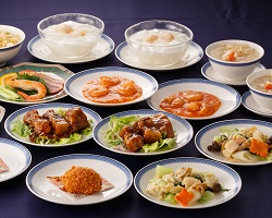 【桃花林】 8月のランチ&ディナー