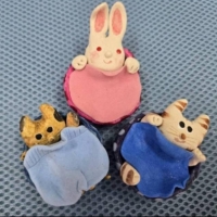 『 ソフト粘土ふくろう 』