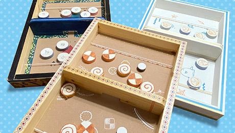 コマ打ち対戦ゲーム！ウッドホッケーづくり 講師：Merry Spice
