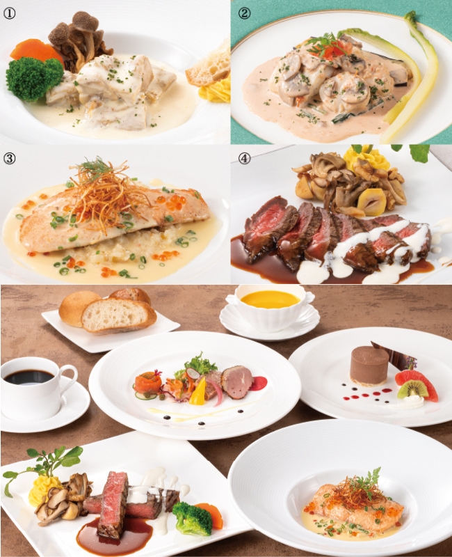 【カメリア】10月 LUNCH & DINNER