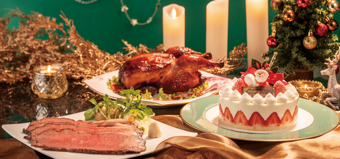 オークラ アカデミアパーク ホテル Christmas Cake & Food